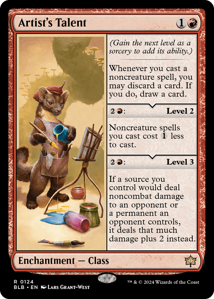Image of Artist's Talent [Bloomburrow]