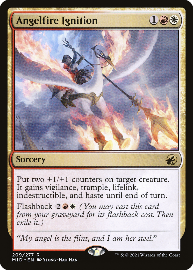 Image of Angelfire Ignition [Innistrad: Midnight Hunt]