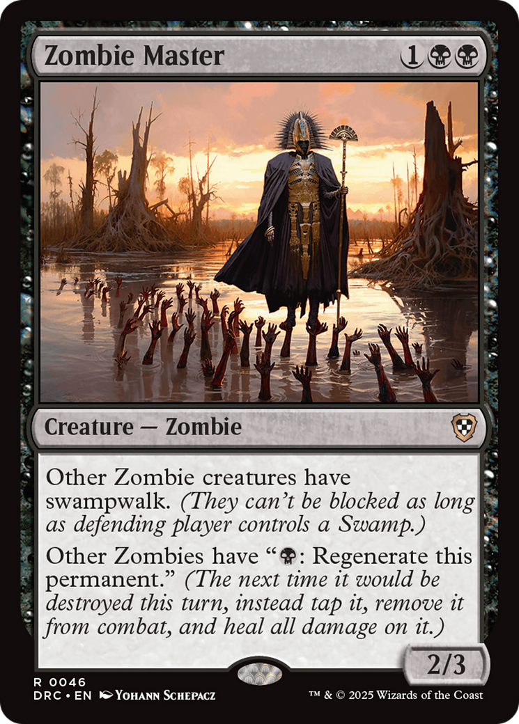 Image of Zombie Master [Aetherdrift Commander]