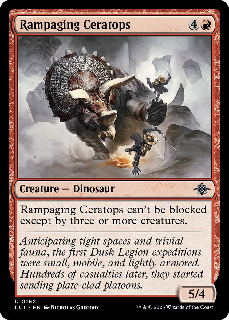 Image of Rampaging Ceratops [The Lost Caverns of Ixalan]