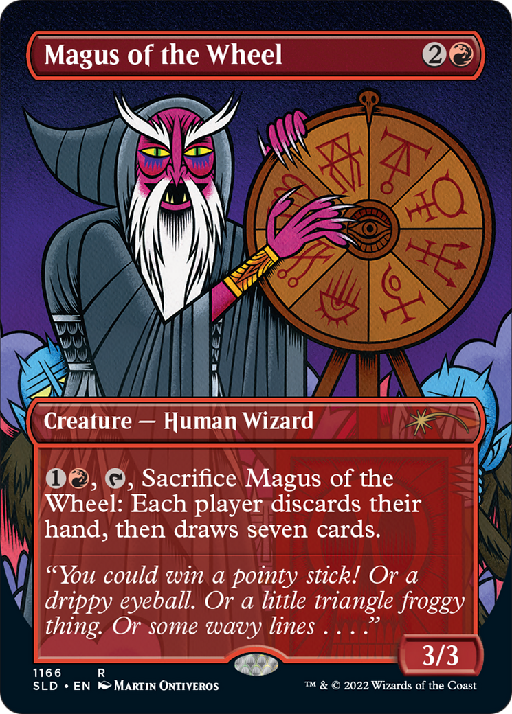 Image of Magus of the Wheel (Borderless) [Secret Lair Drop Series]