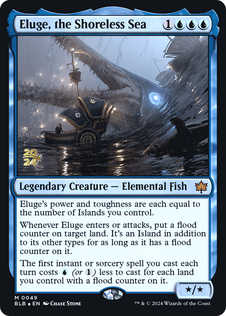 Image of Eluge, the Shoreless Sea [Bloomburrow Prerelease Promos]