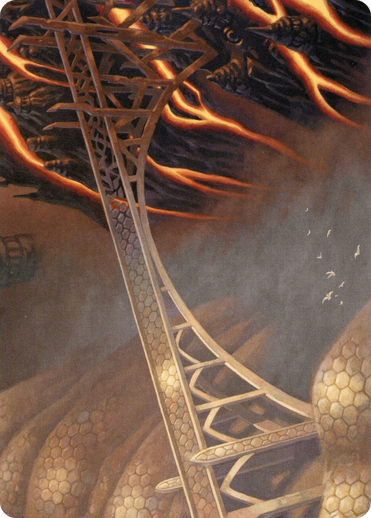 Image of Rustvale Bridge Art Card [Modern Horizons 2 Art Series]