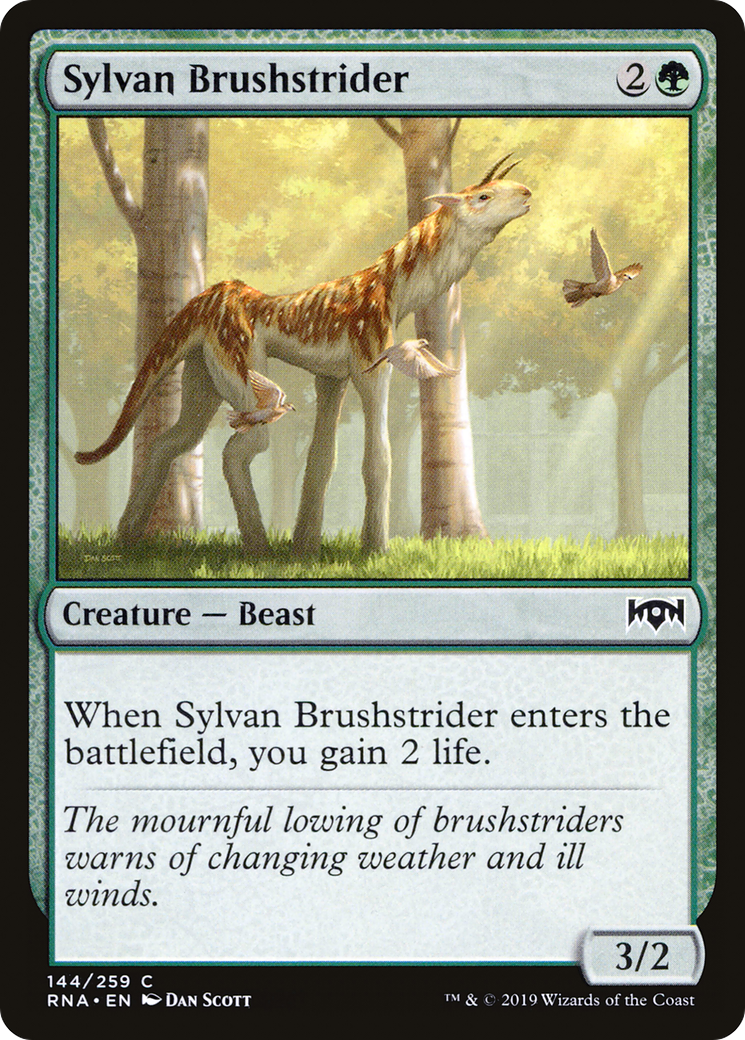 Image of Sylvan Brushstrider [Ravnica Allegiance]