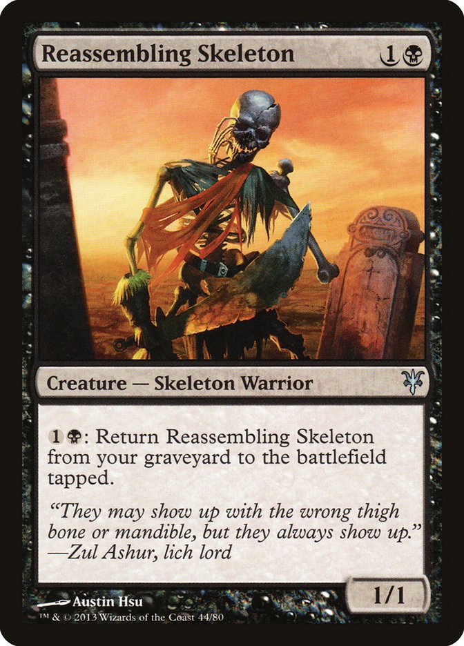 Image of Reassembling Skeleton [Duel Decks: Sorin vs. Tibalt]