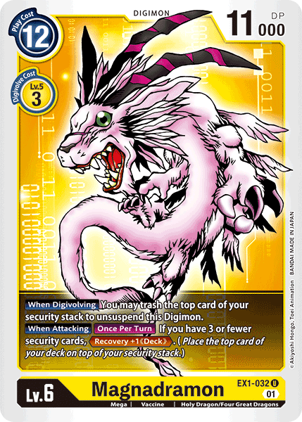 Image of Magnadramon [EX1-032] [Classic Collection]