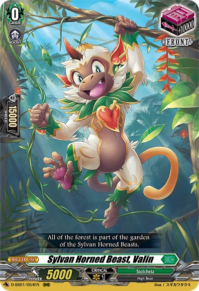 Image of Sylvan Horned Beast, Valin (D-SS01/054EN) [Festival Collection 2021]