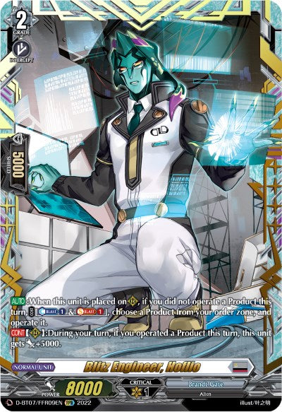 Image of Blitz Engineer, Hoflio (FFR) (D-BT07/FFR09EN) [Raging Flames Against Emerald Storm]