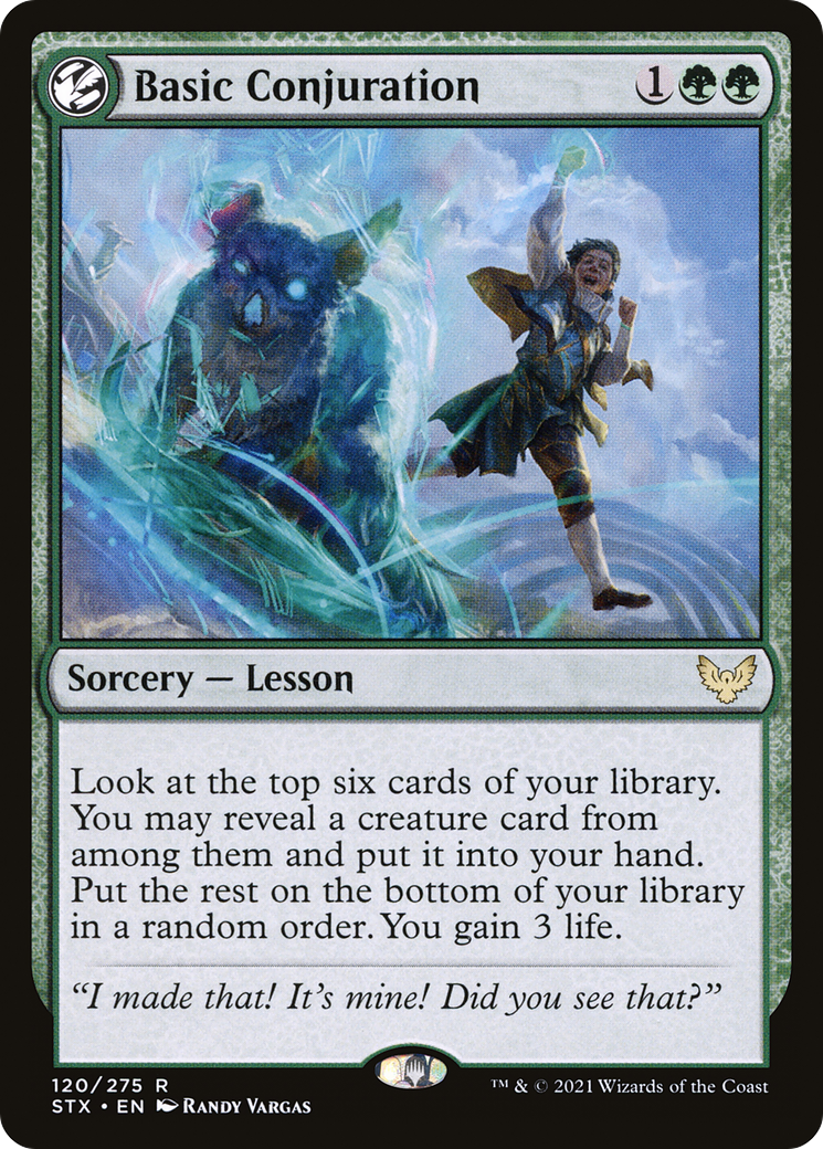 Image of Basic Conjuration [Strixhaven: School of Mages]