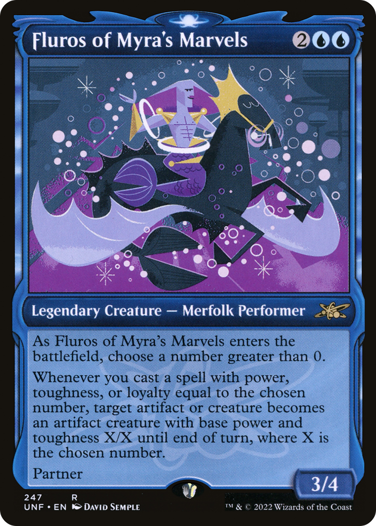 Image of Fluros of Myra's Marvels (Showcase) [Unfinity]