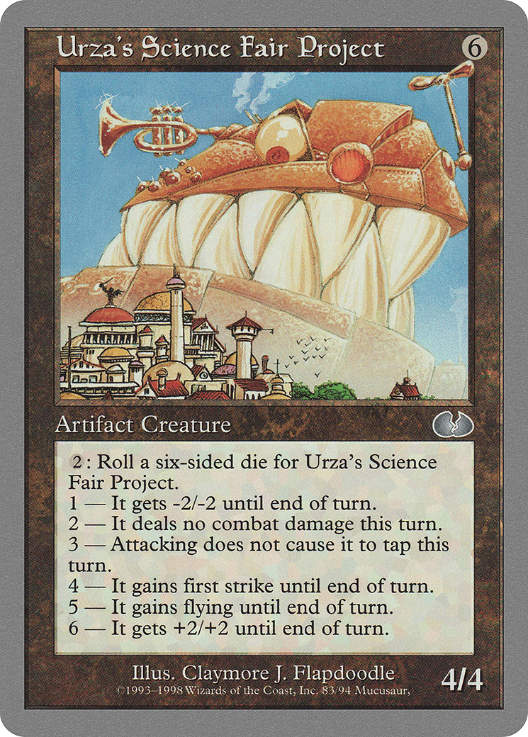 Image of Urza's Science Fair Project [Unglued]