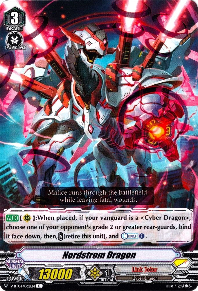 Image of Nordstrom Dragon (V-BT04/062EN) [Vilest! Deletor]