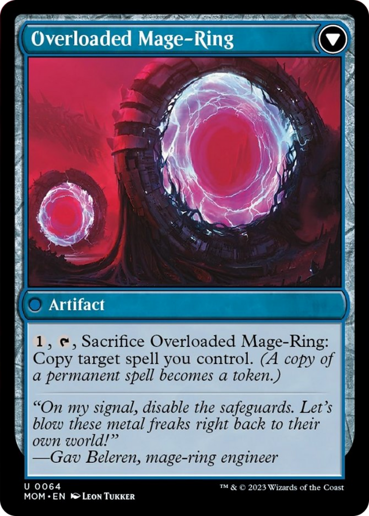 Image of Invasion of Vryn // Overloaded Mage-Ring [March of the Machine]
