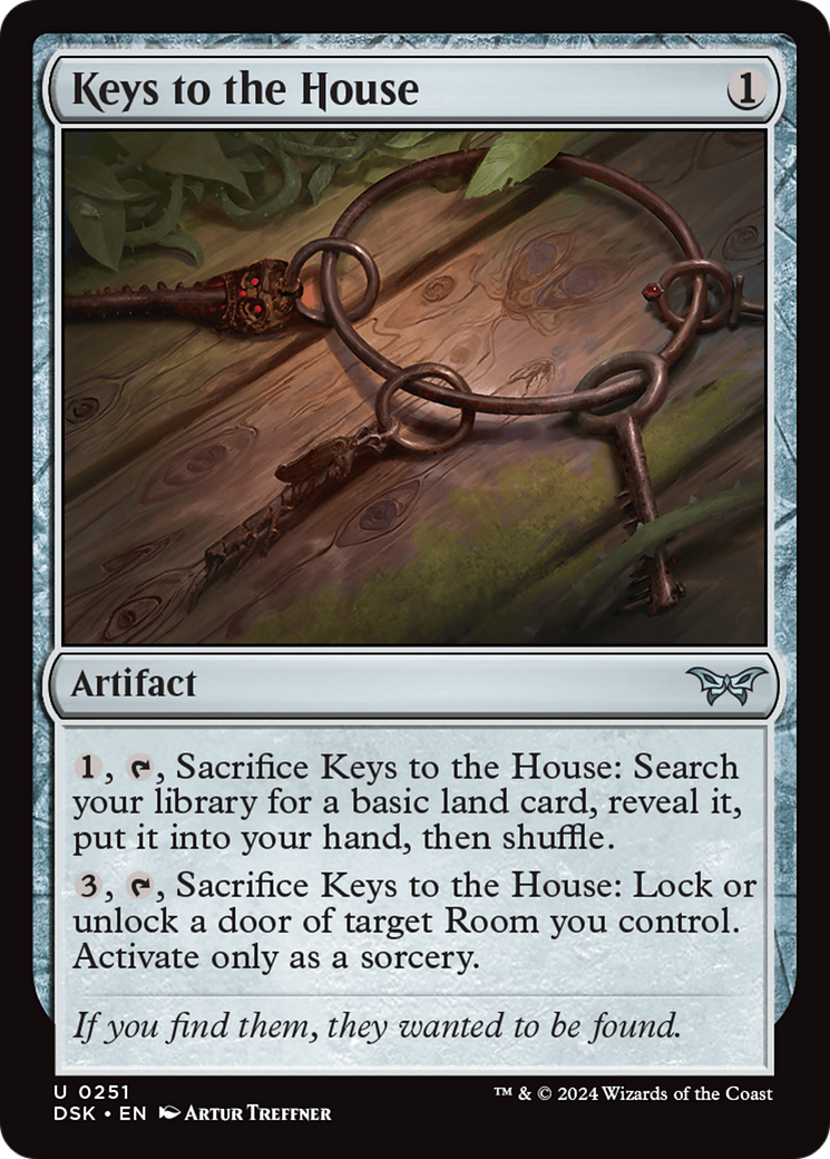 Image of Keys to the House [Duskmourn: House of Horror]
