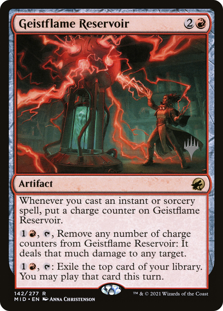 Image of Geistflame Reservoir (Promo Pack) [Innistrad: Midnight Hunt Promos]