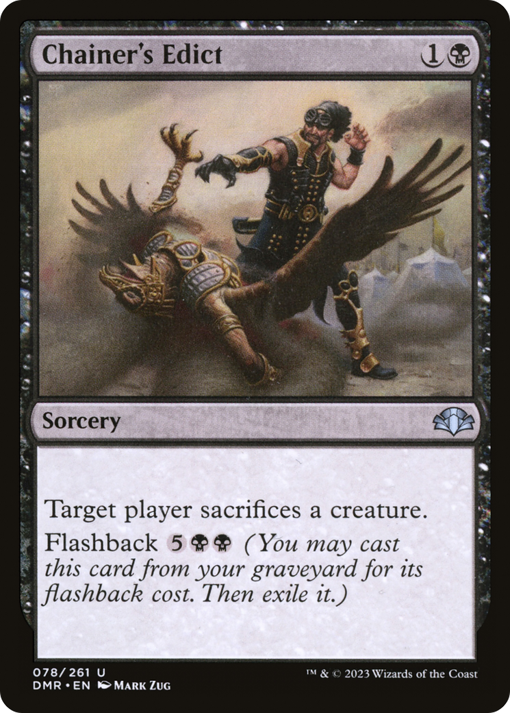 Image of Chainer's Edict [Dominaria Remastered]