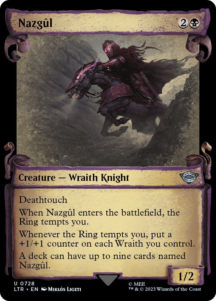 Image of Nazgul (0728) [The Lord of the Rings: Tales of Middle-Earth Showcase Scrolls]