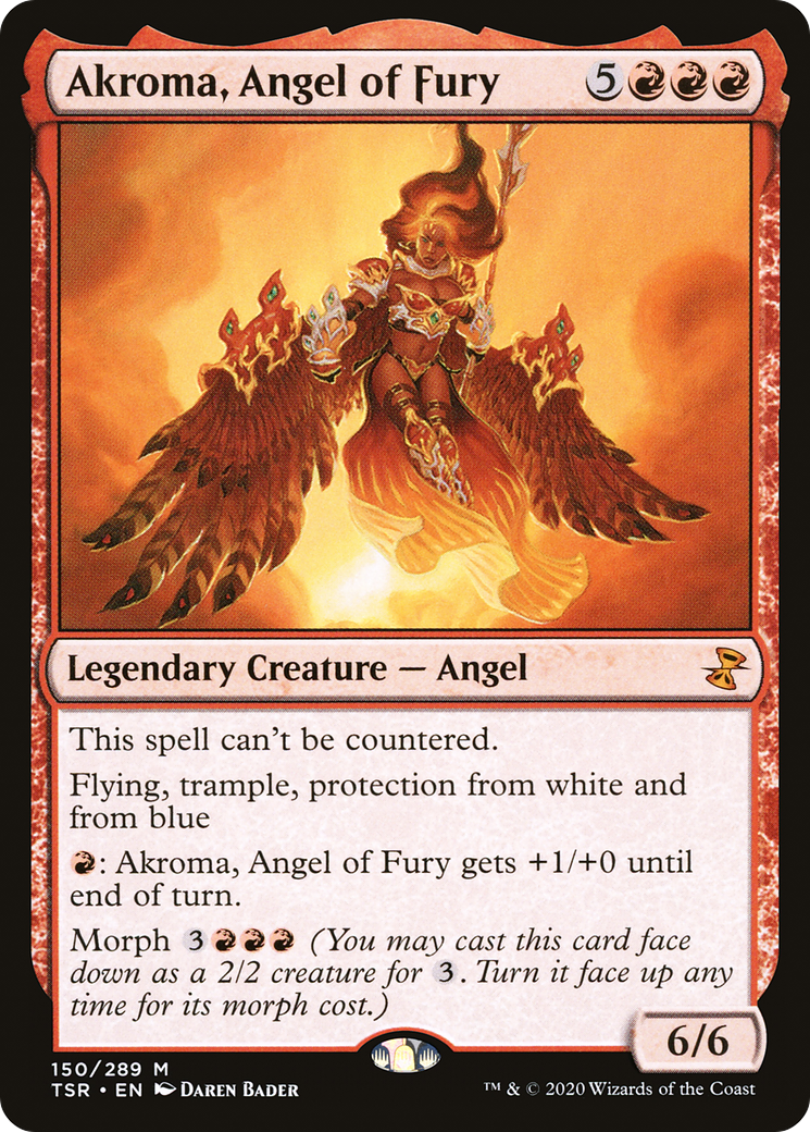 Image of Akroma, Angel of Fury [Time Spiral Remastered]