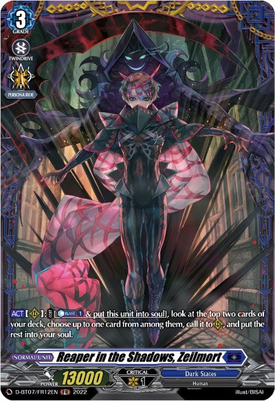Image of Reaper in the Shadows, Zeilmort (FR) (D-BT07/FR12EN) [Raging Flames Against Emerald Storm]