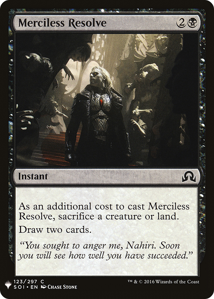 Image of Merciless Resolve [Mystery Booster]
