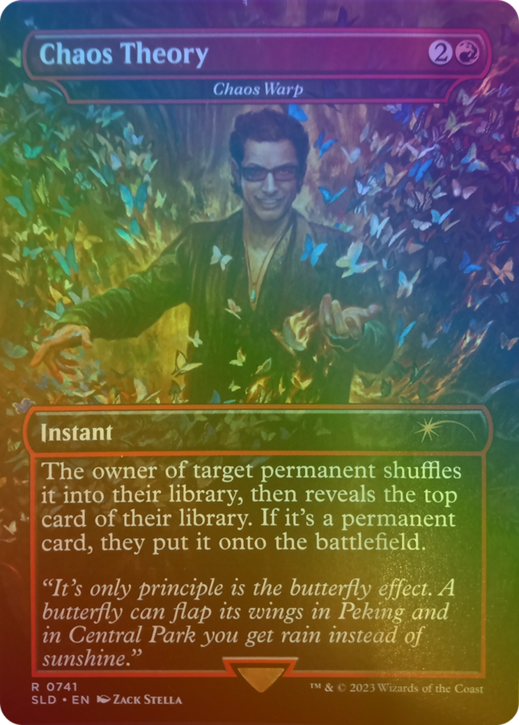Image of Chaos Theory - Chaos Warp (Rainbow Foil) [Secret Lair Drop Series]