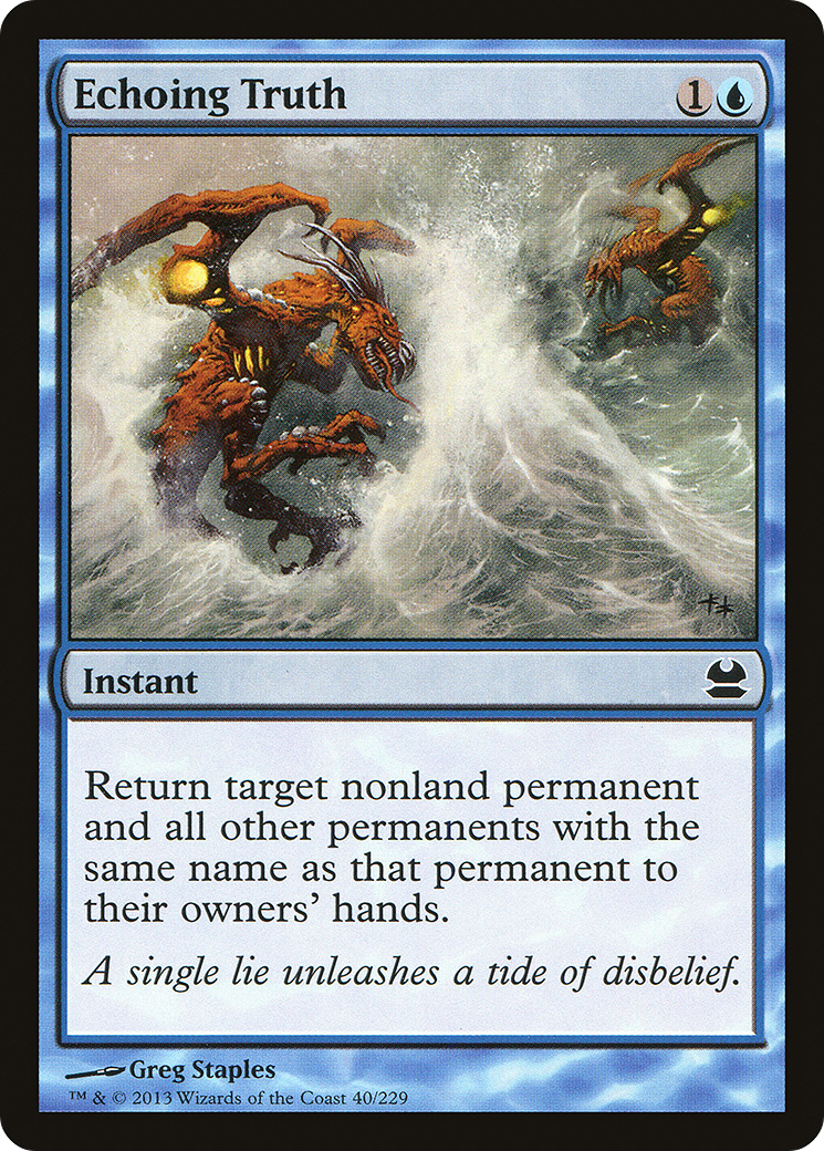 Image of Echoing Truth [Modern Masters]