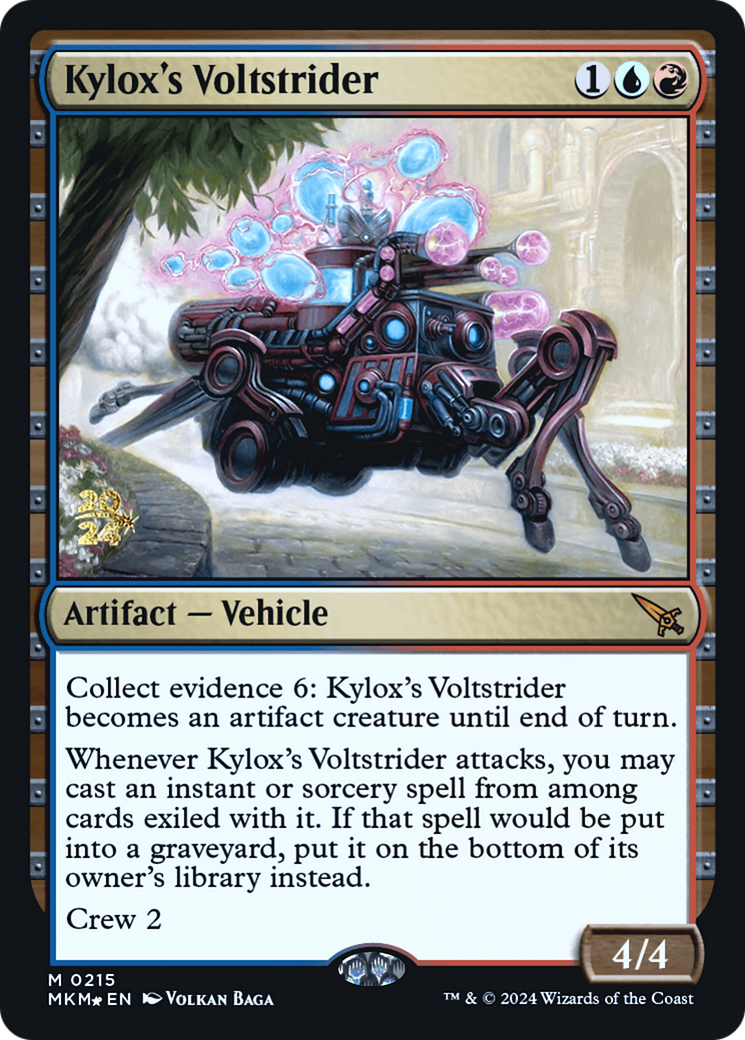 Image of Kylox's Voltstrider [Murders at Karlov Manor Prerelease Promos]