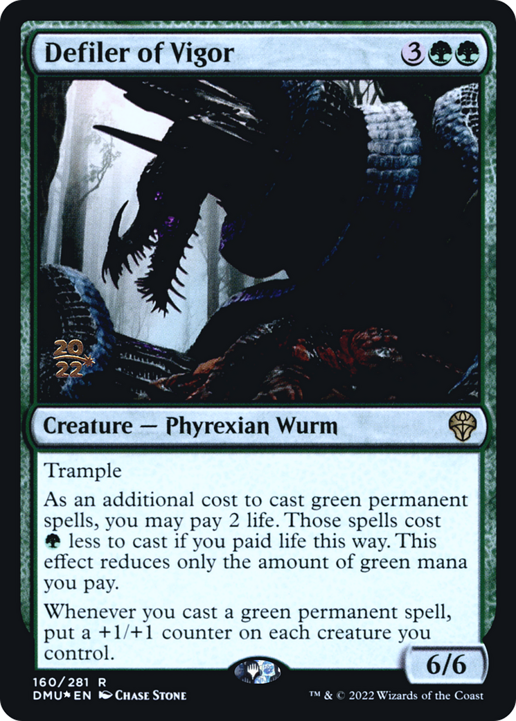 Image of Defiler of Vigor [Dominaria United Prerelease Promos]