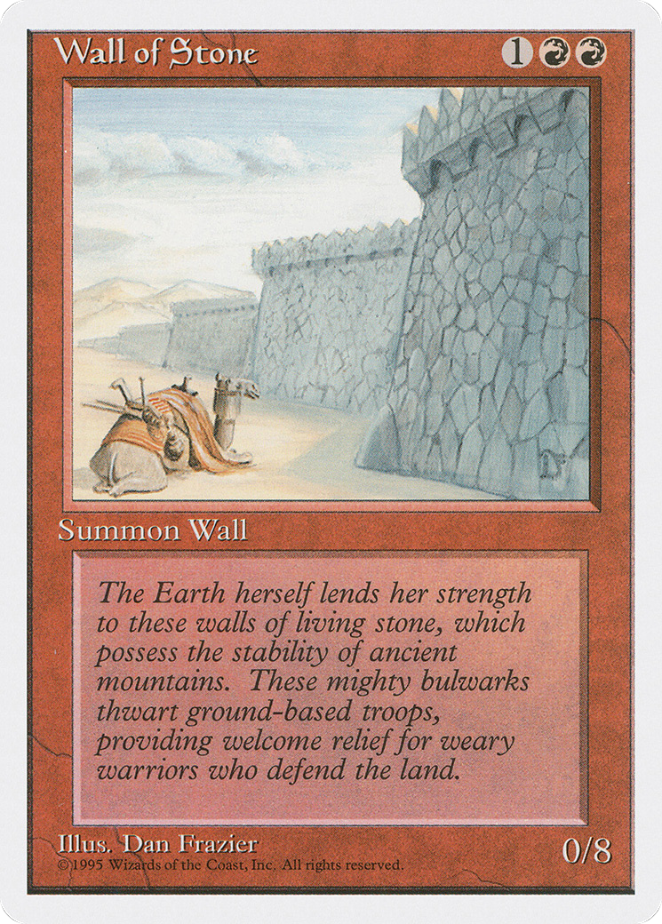 Image of Wall of Stone [Fourth Edition]