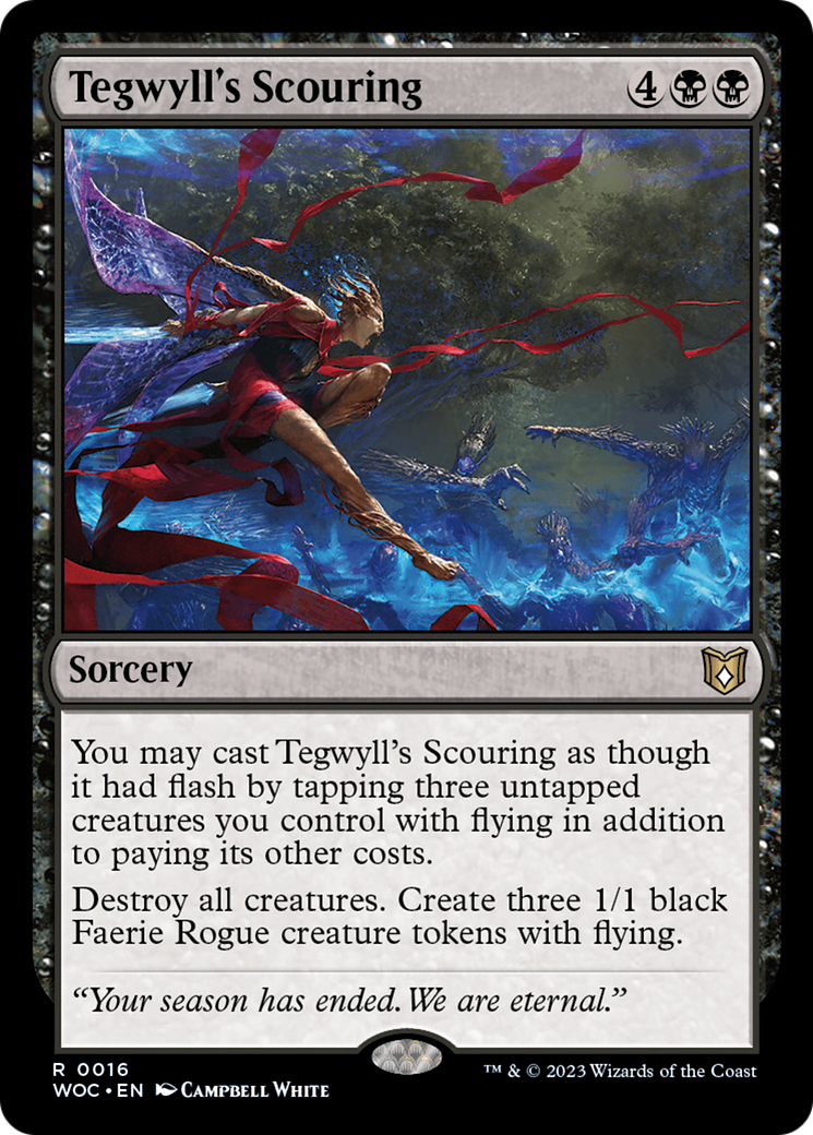 Image of Tegwyll's Scouring [Wilds of Eldraine Commander]