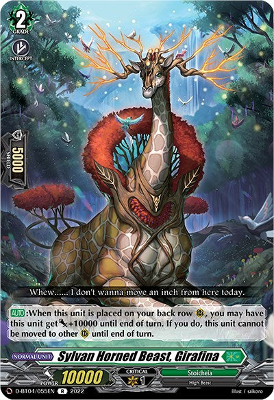 Image of Sylvan Horned Beast, Girafina (D-BT04/055EN) [Awakening of Chakrabarthi]
