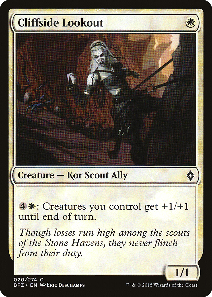 Image of Cliffside Lookout [Battle for Zendikar]