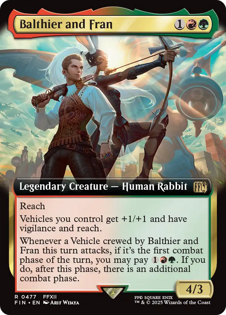 Image of Balthier and Fran (Extended Art) [FINAL FANTASY]