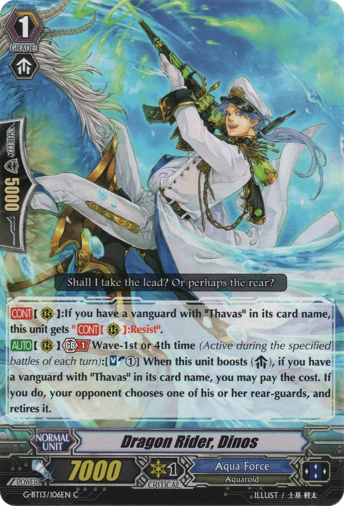 Image of Dragon Rider, Dinos (G-BT13/106EN) [Ultimate Stride]