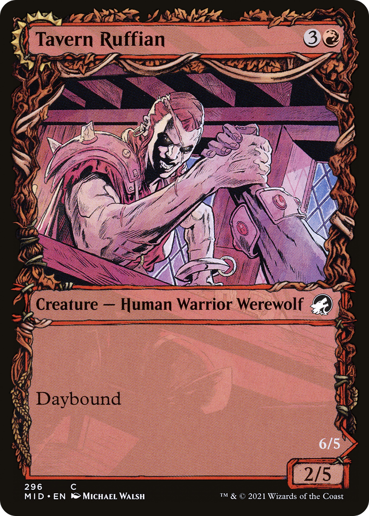 Image of Tavern Ruffian // Tavern Smasher (Showcase Equinox) [Innistrad: Midnight Hunt]