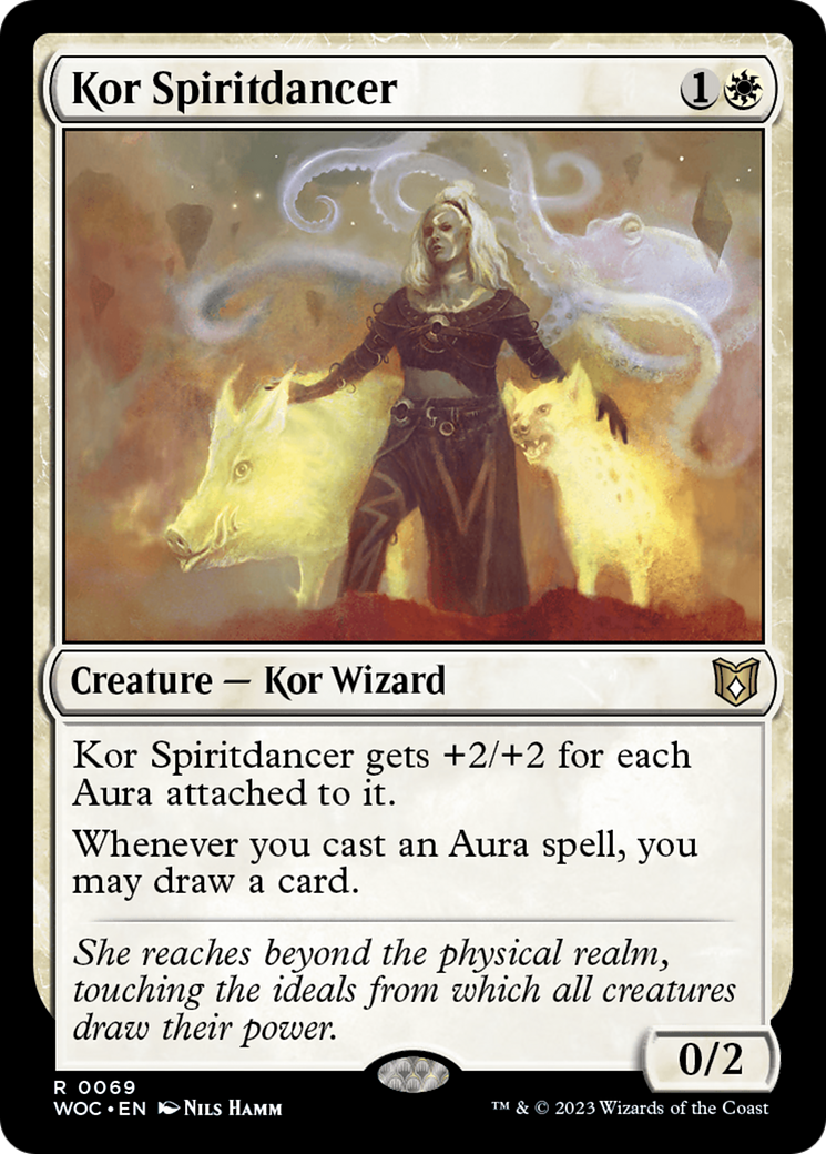 Image of Kor Spiritdancer [Wilds of Eldraine Commander]