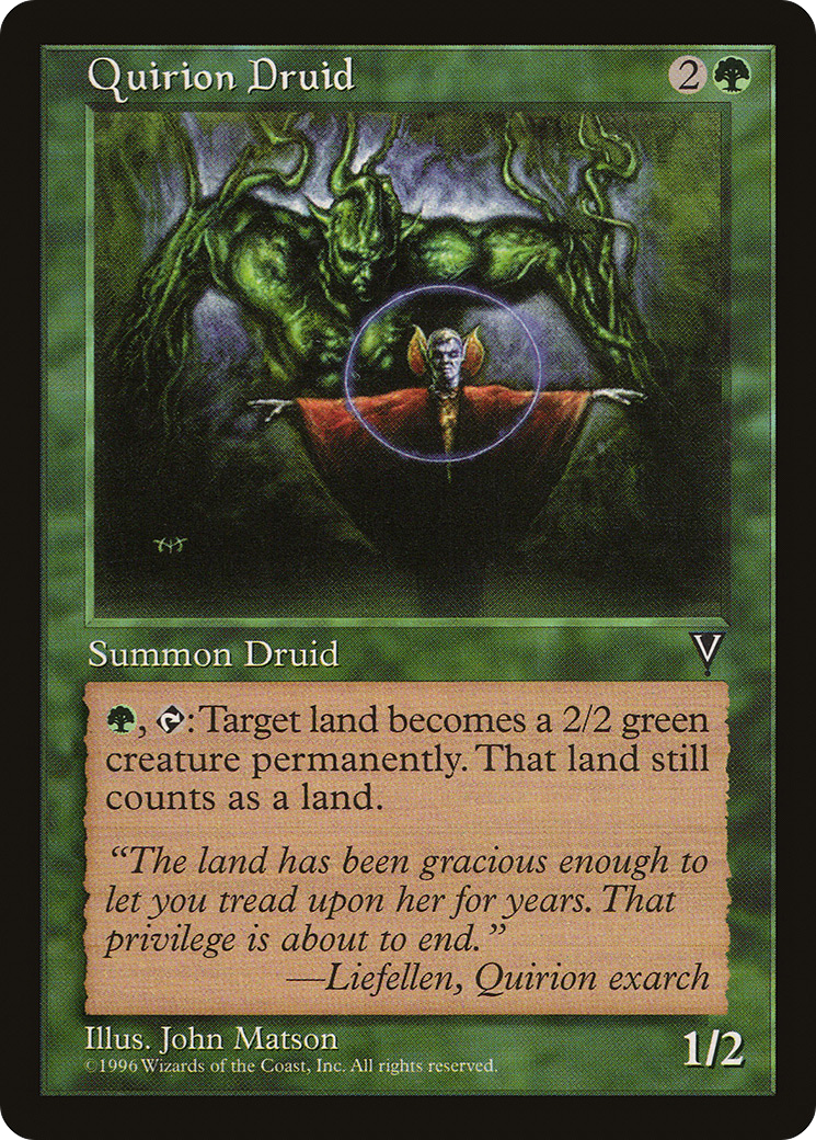 Image of Quirion Druid [Visions]