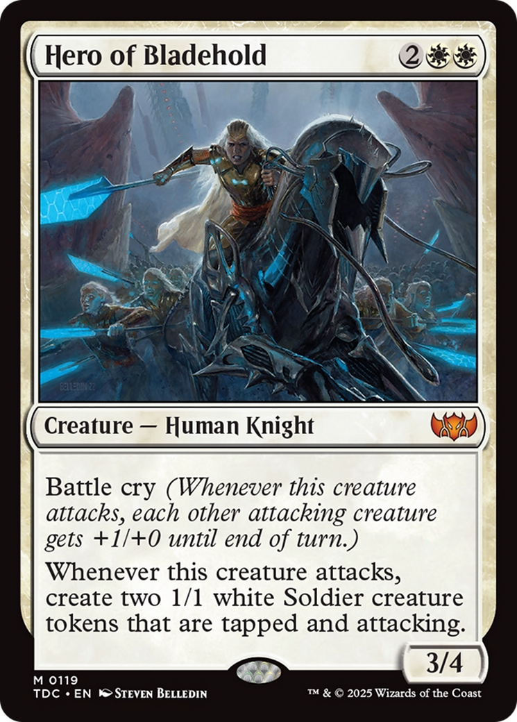 Image of Hero of Bladehold [Tarkir: Dragonstorm Commander]