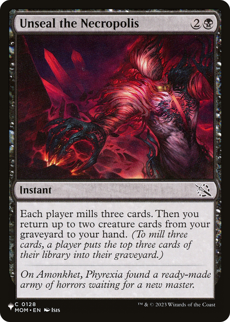 Image of Unseal the Necropolis [The List]