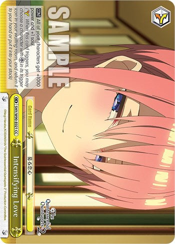 Image of Intensifying Love (5HY/W90-E021 CC) [The Quintessential Quintuplets 2]