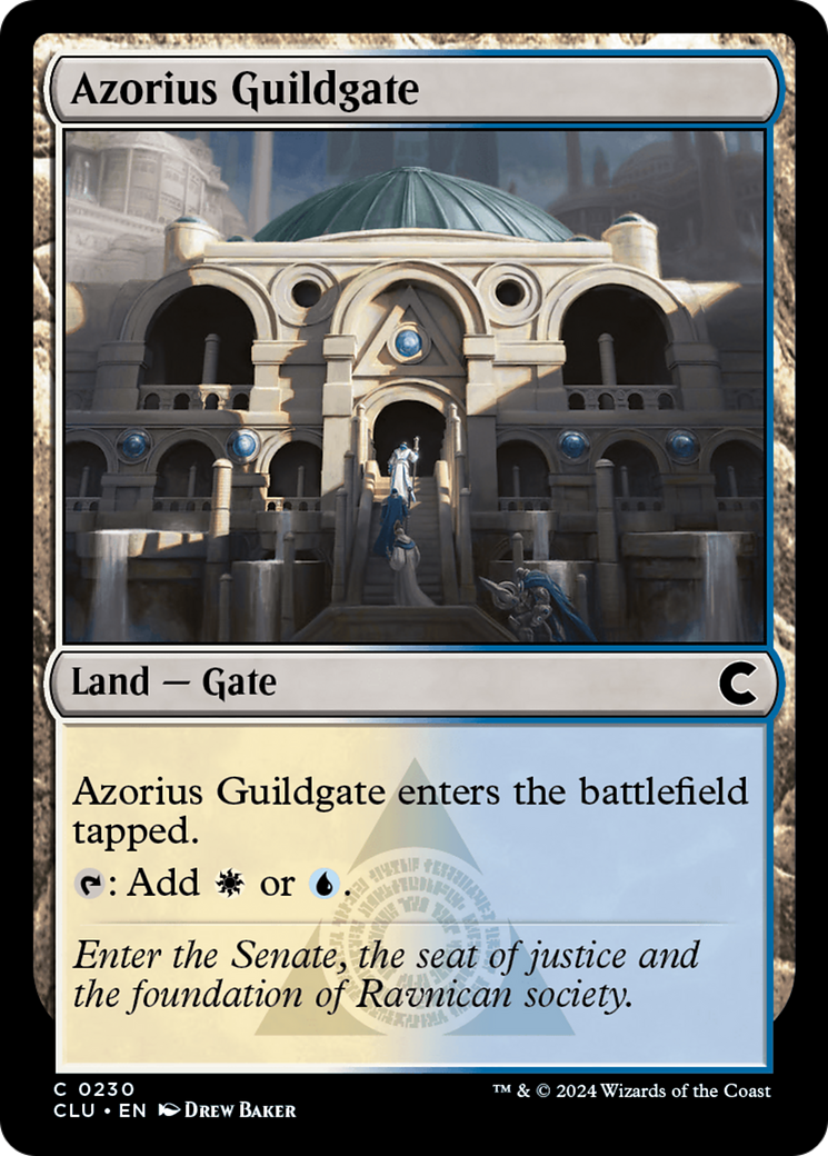 Image of Azorius Guildgate [Ravnica: Clue Edition]