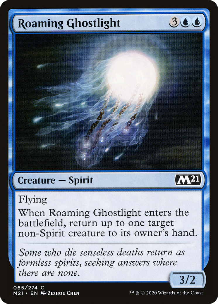 Image of Roaming Ghostlight [Core Set 2021]