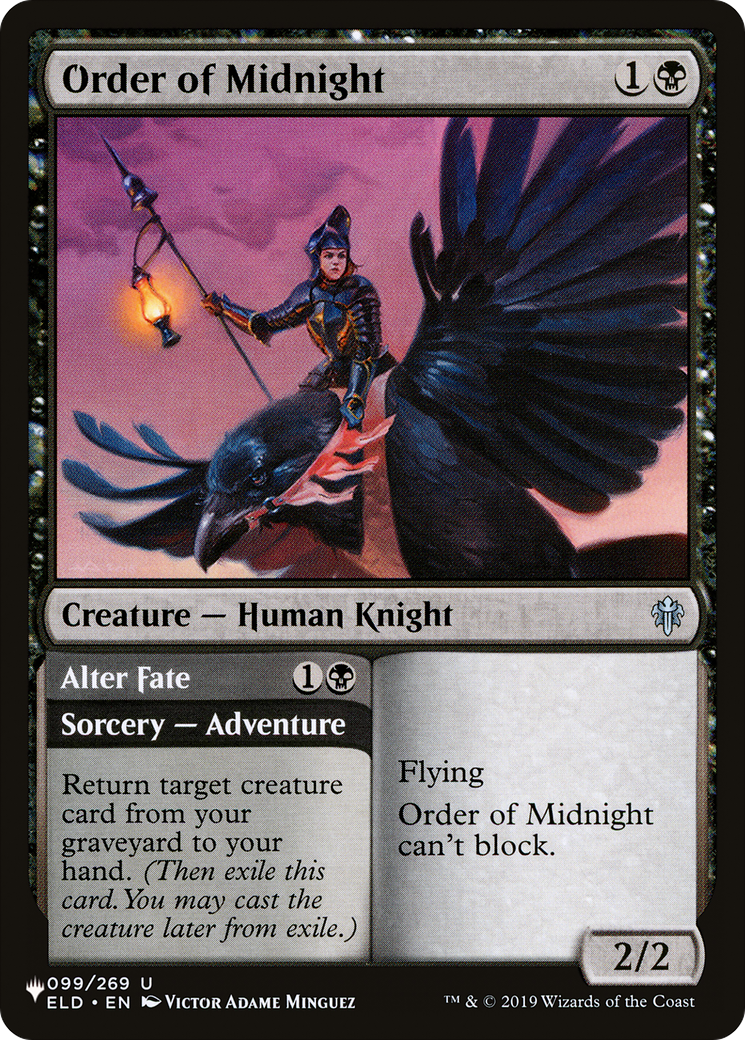 Image of Order of Midnight [The List]