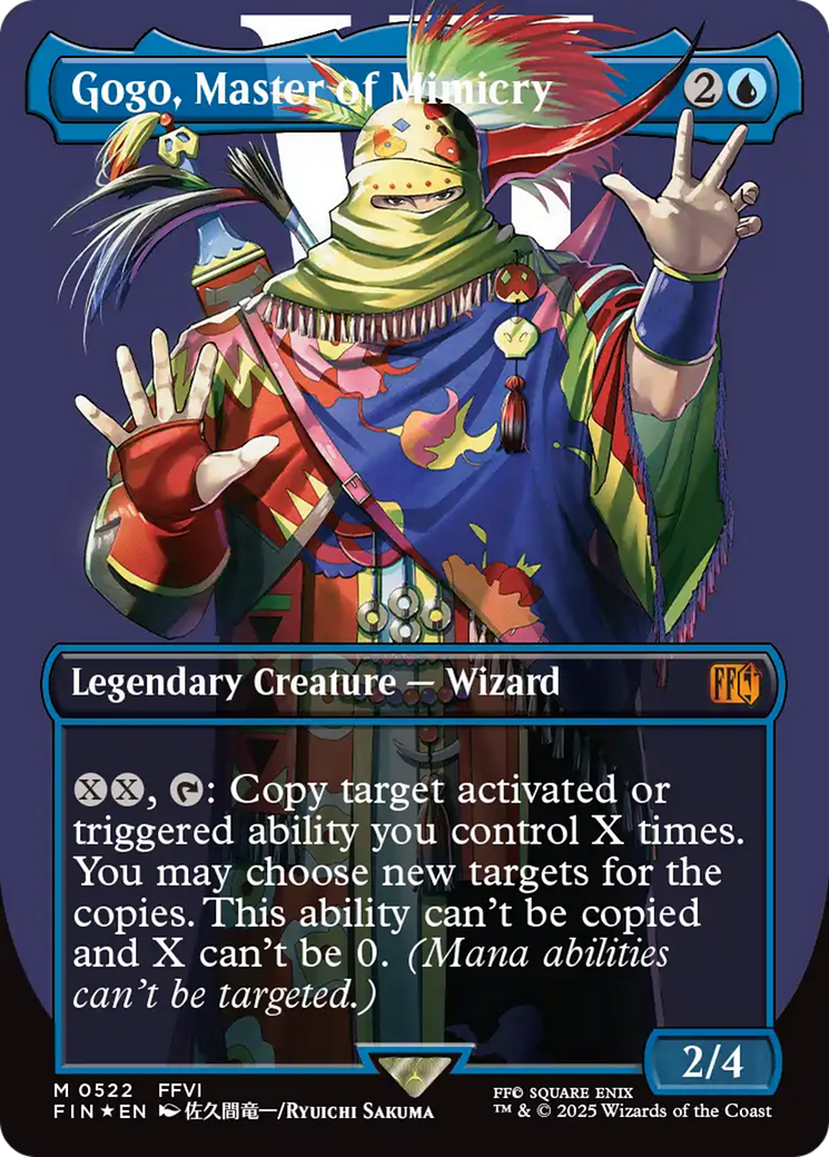 Image of Gogo, Master of Mimicry (Borderless) (Surge Foil) [FINAL FANTASY]