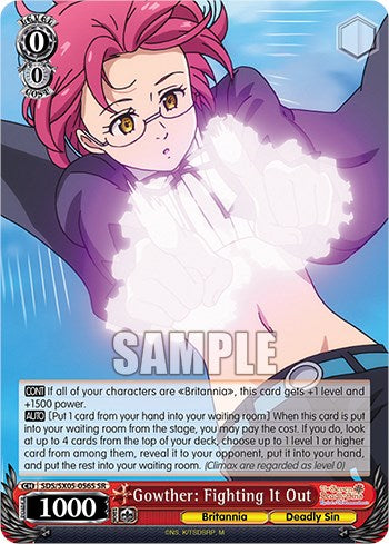 Image of Gowther: Fighting It Out (SR) [The Seven Deadly Sins: Revival of The Commandments]