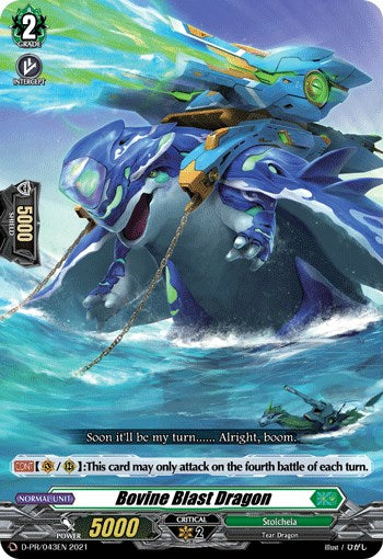 Image of Bovine Blast Dragon (D-PR/043EN) [D Promo Cards]