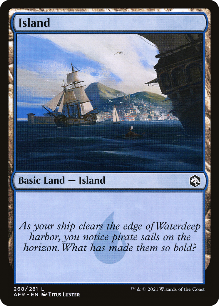 Image of Island (268) [Dungeons & Dragons: Adventures in the Forgotten Realms]