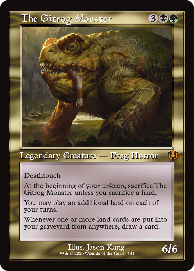 Image of The Gitrog Monster (Retro Frame) [Innistrad Remastered]