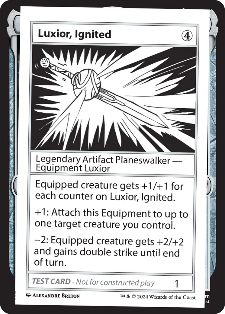 Image of Luxior, Ignited [Mystery Booster 2 Playtest Cards]