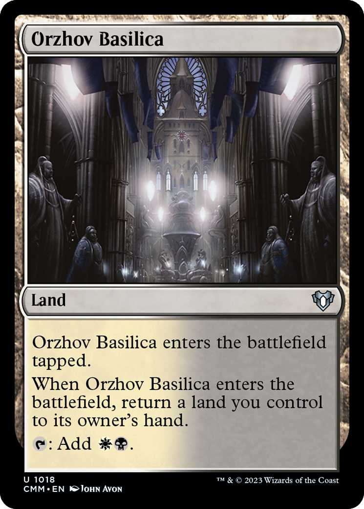 Image of Orzhov Basilica [Commander Masters]